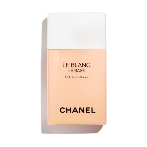 chanel le blanc le base|Chanel le blanc foam.